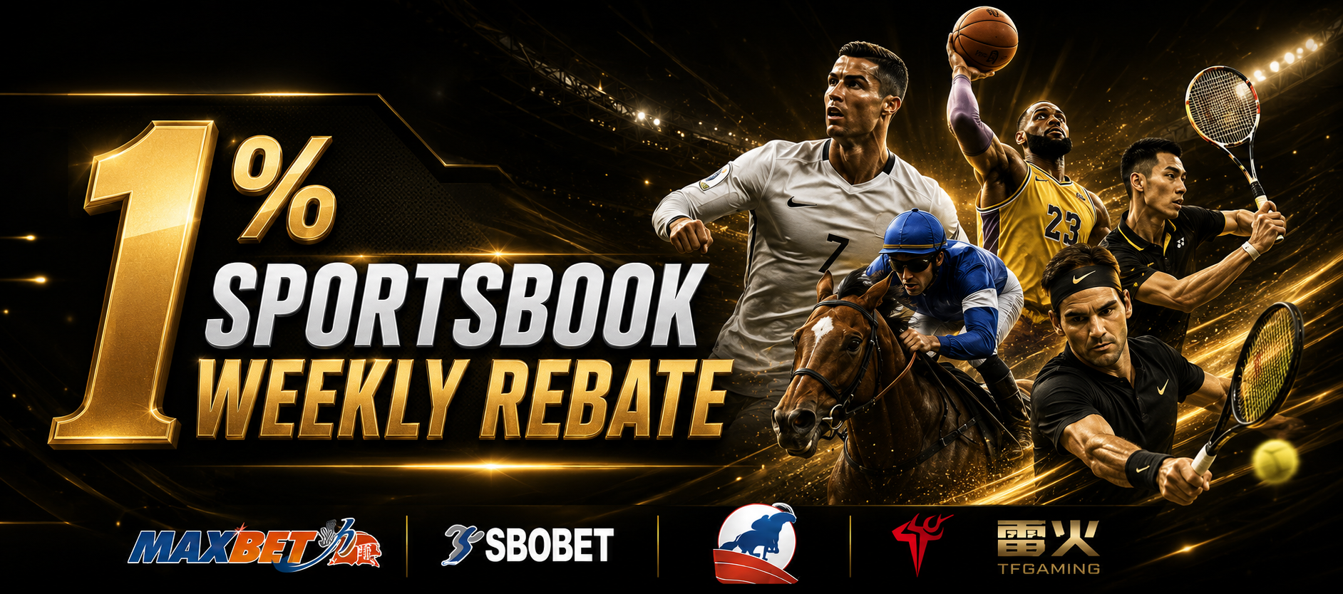 1% Sportsbook Weekly Rebate